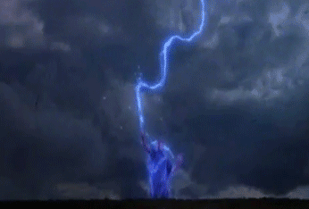 Image result for caddyshack lightning gif