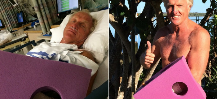 Greg Norman Chainsaw Accident