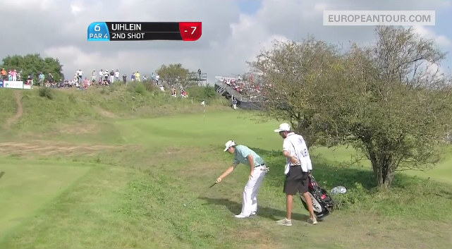 Peter Uihlein Frog Attack